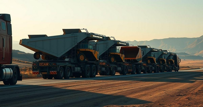 Transporte de Equipamentos Pesados: Segurança Garantida