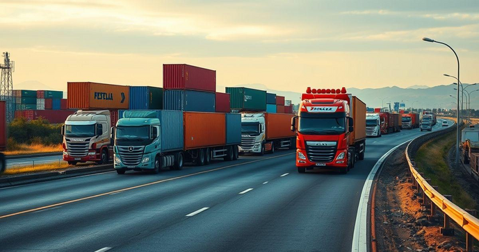 Transporte Rodoviário de Container: As Vantagens e os Desafios