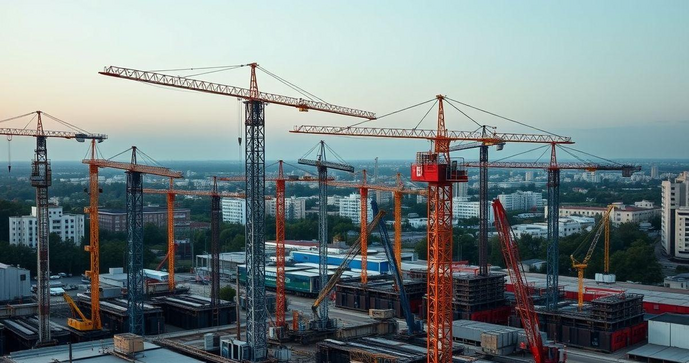 Locação de Guindastes: Como Escolher o Ideal para Seu Projeto