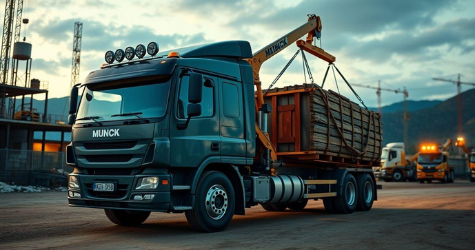 Como o Serviço de Caminhão Munck Pode Facilitar Seus Projetos
