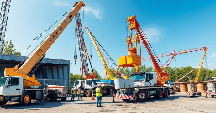 Empresa de locação de guindaste: como escolher a melhor opção para sua obra