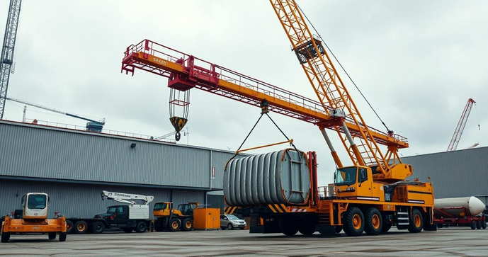 Içamento de Cargas com Guindaste: Segurança e Eficiência na Operação