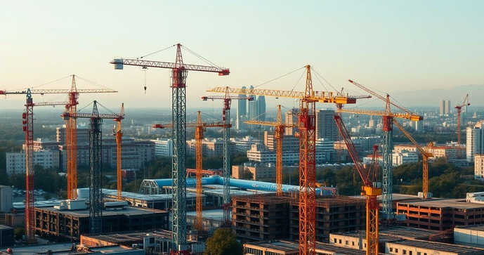 Locação de guindastes: como escolher o melhor para sua obra