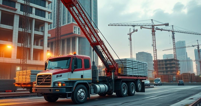 Caminhões Munck: Vantagens e Aplicações para Alocação na Construção Civil