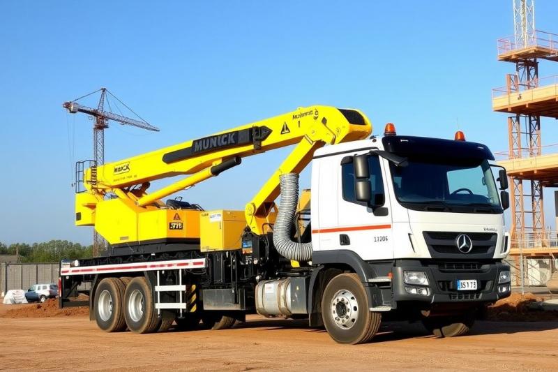 Caminhão Munck para Alugar: Escolhendo o Ideal para Sua Obra