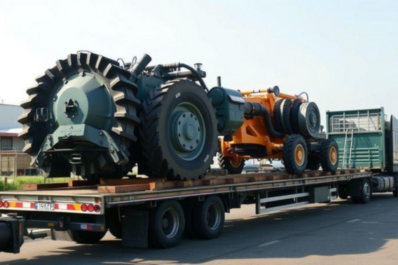Como Realizar o Transporte de Equipamentos Pesados com Segurança e Eficiência